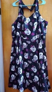 Torrid Skull Formal Dress